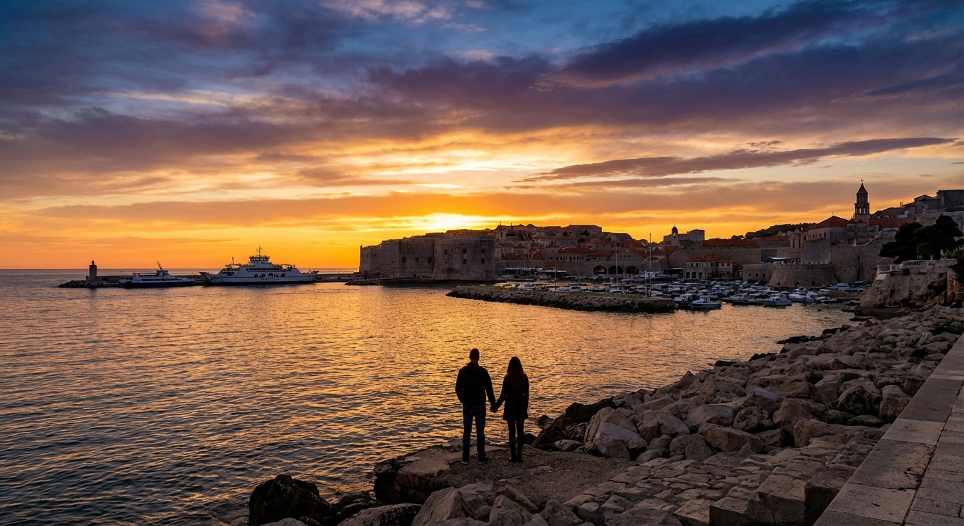vipgfs-sunset-over-split-s-coastline-with-a-silhouette-of-a-couple