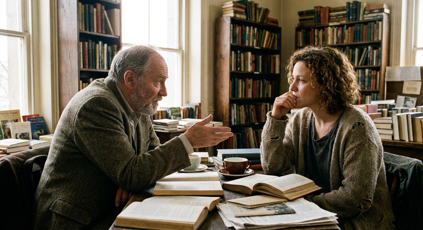 vipgfs-two-people-engaged-in-deep-conversation-over-books